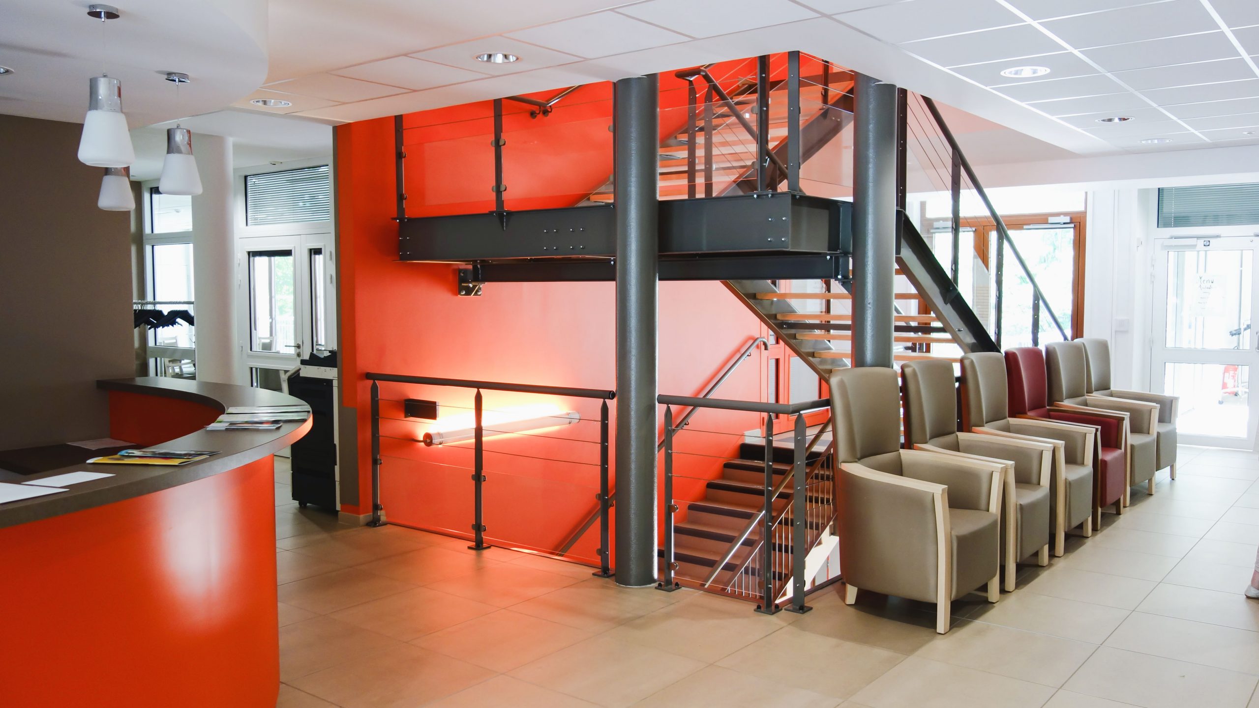 Façade de la résidence