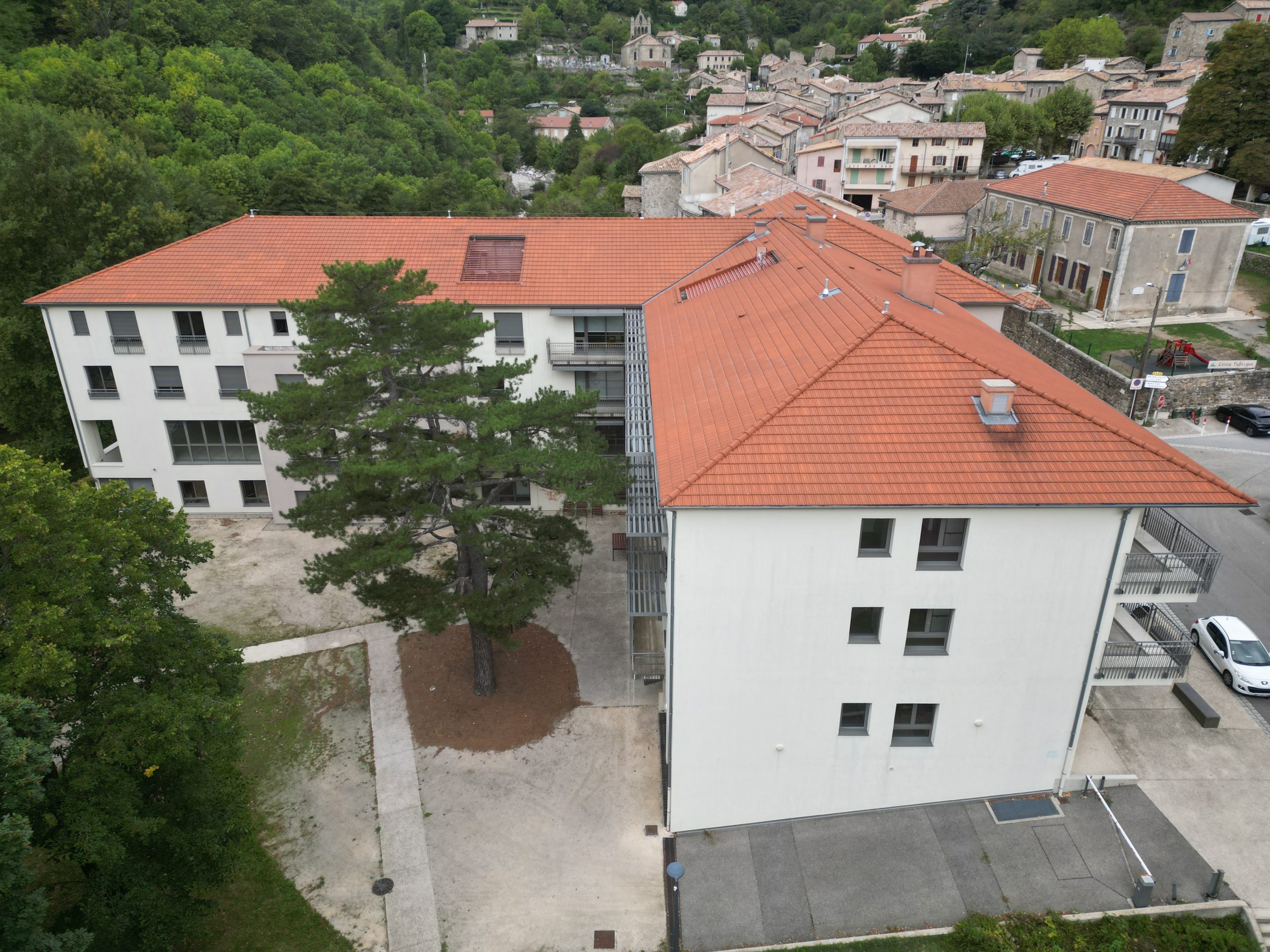 Vue extérieure de La Chalambelle