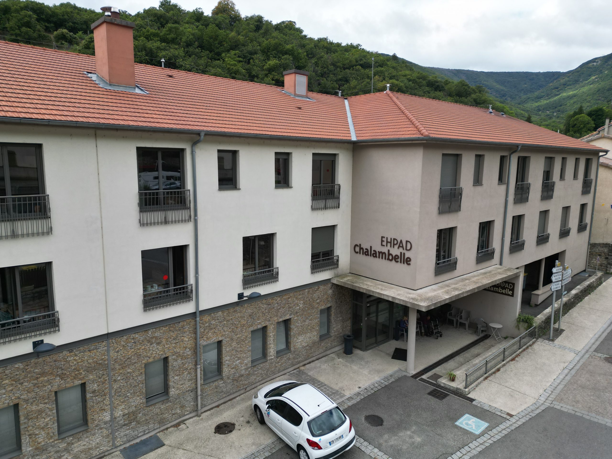 Vue du site de La Chalambelle