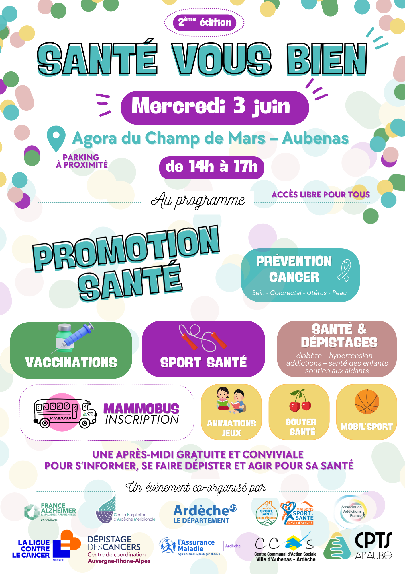 Affiche Santé vous bien